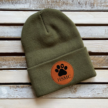 Load image into Gallery viewer, Beanie w/ HSMC Paw Print Patch