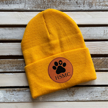 Load image into Gallery viewer, Beanie w/ HSMC Paw Print Patch
