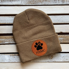 Load image into Gallery viewer, Beanie w/ HSMC Paw Print Patch