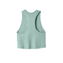 Load image into Gallery viewer, Humane Society Women’s Cropped Tank – Racerback Jersey