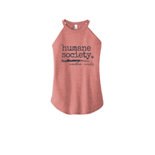 Load image into Gallery viewer, Humane Society Women’s Rocker Tank – Perfect Tri® Blend