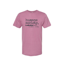 Load image into Gallery viewer, Humane Society Unisex Tee – Tultex® Fine Jersey