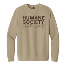 Load image into Gallery viewer, Humane Society Logo Crew – Unisex Fleece
