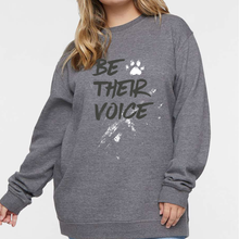 Load image into Gallery viewer, Be Their Voice Cozy Crewneck