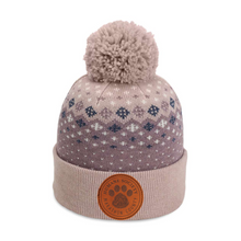 Load image into Gallery viewer, Patterned Beanie w/ HSMC Logo Patch
