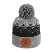 Load image into Gallery viewer, Patterned Beanie w/ HSMC Logo Patch
