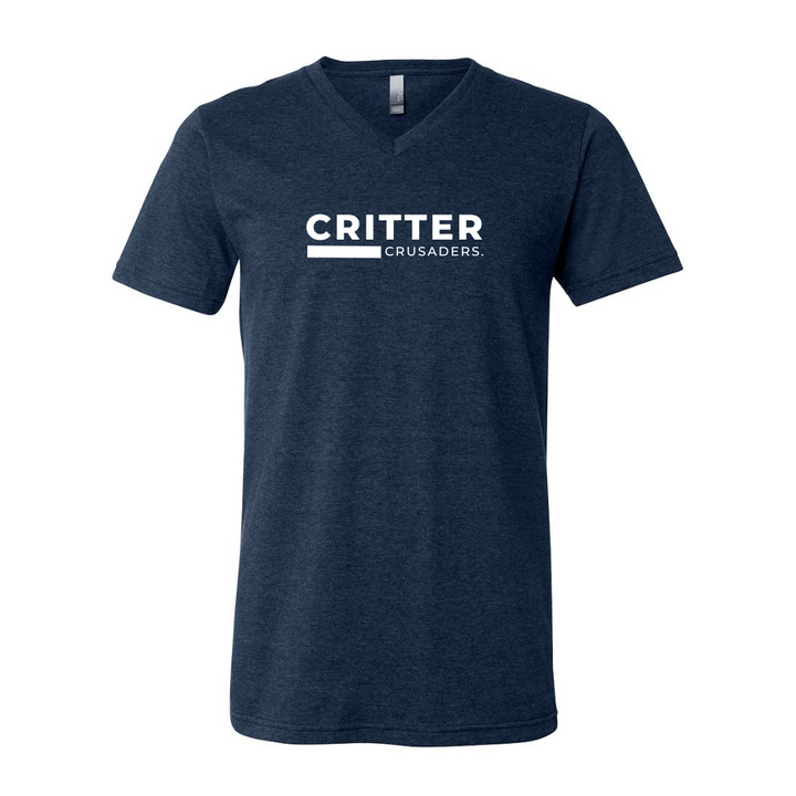 Critter Crusaders - Adult V-Neck Tees