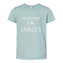 Load image into Gallery viewer, &#39;Just Here for the Snacks&#39; - Youth Apparel
