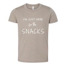 Load image into Gallery viewer, &#39;Just Here for the Snacks&#39; - Youth Apparel
