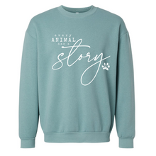 Load image into Gallery viewer, Every Animal Has A Story - Cozy Crewneck Sweatshirt - CC
