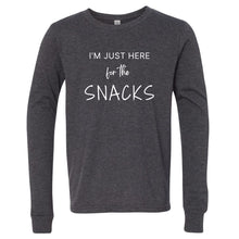 Load image into Gallery viewer, &#39;Just Here for the Snacks&#39; - Youth Apparel
