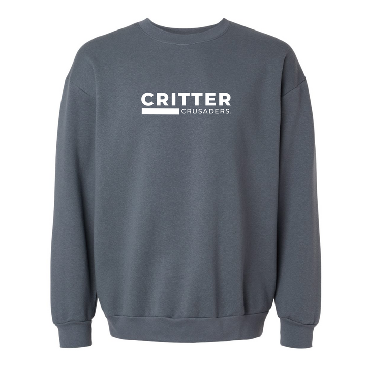 Critter Crusaders - Cozy Crewneck Sweatshirt