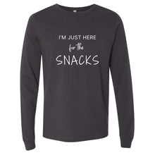 Load image into Gallery viewer, &#39;Just Here for the Snacks&#39; - Adult Apparel
