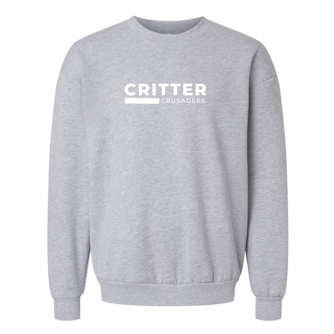 Critter Crusaders - Cozy Crewneck Sweatshirt
