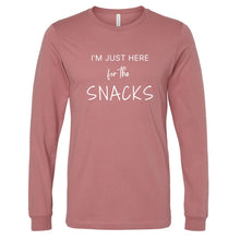 Load image into Gallery viewer, &#39;Just Here for the Snacks&#39; - Adult Apparel
