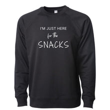 Load image into Gallery viewer, &#39;Just Here for the Snacks&#39; - Adult Apparel
