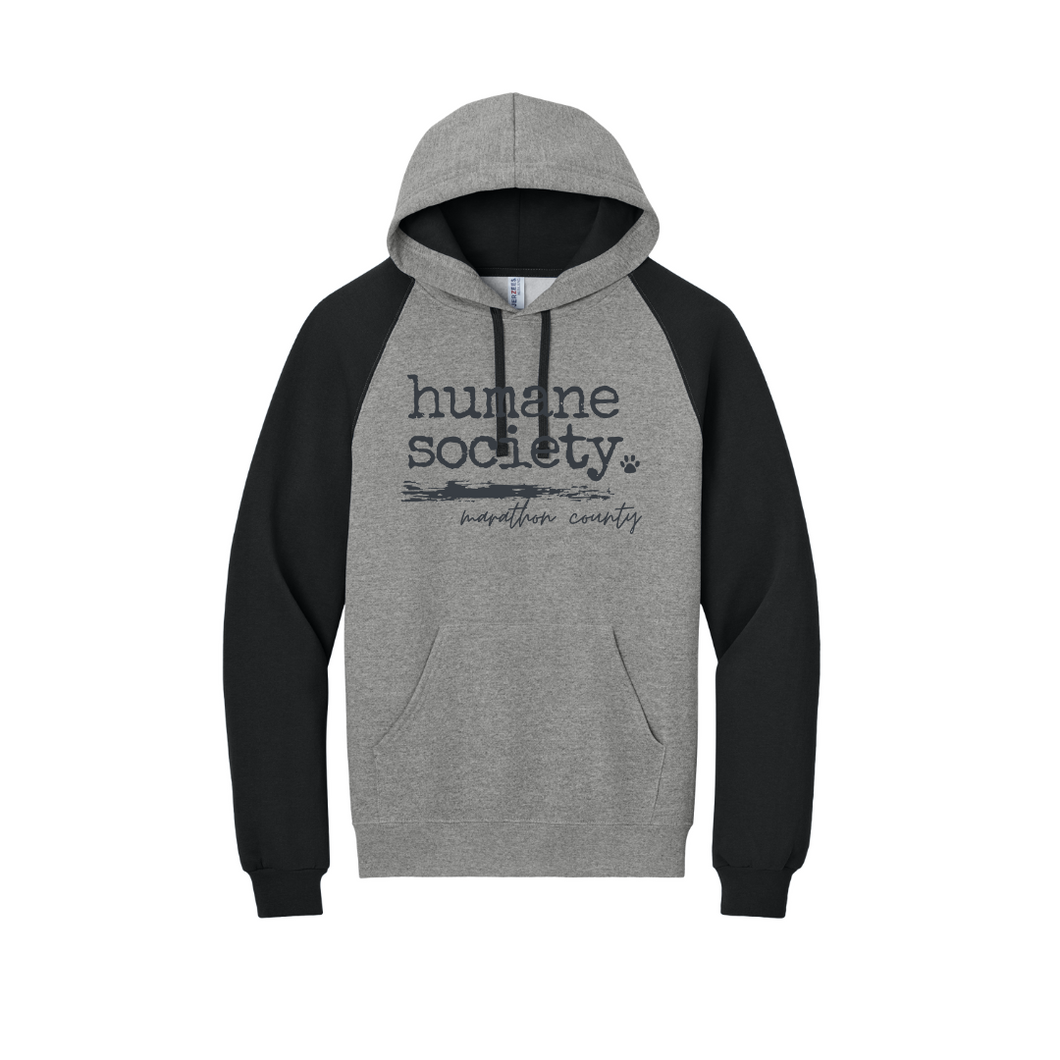Humane Society Colorblock Hoodie – Unisex NuBlend® Fleece