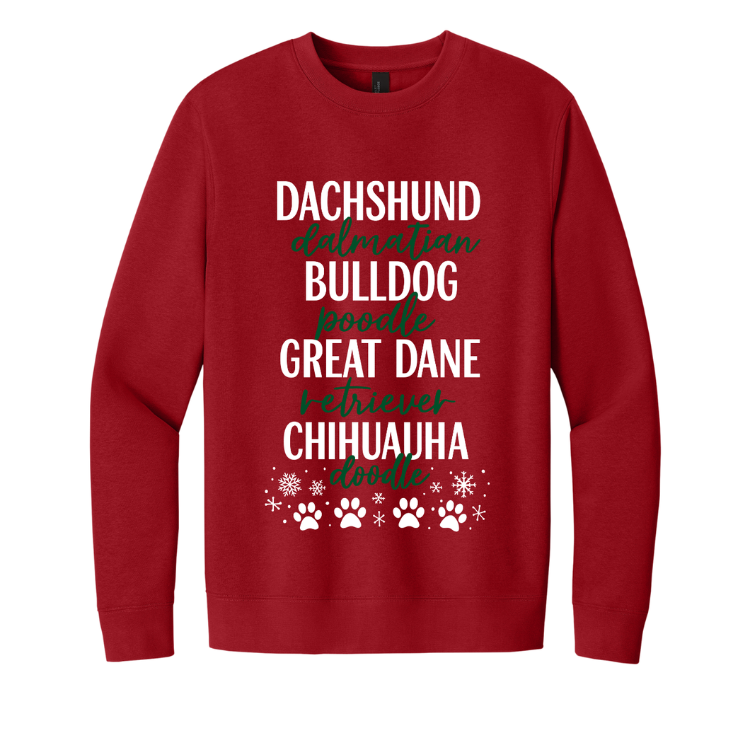 Paw-lidays Crew - Unisex Fleece