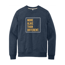 Load image into Gallery viewer, More Alike than Different Crewneck (Adult Unisex)
