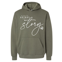 Load image into Gallery viewer, Every Animal Has A Story - Cozy Hoodie
