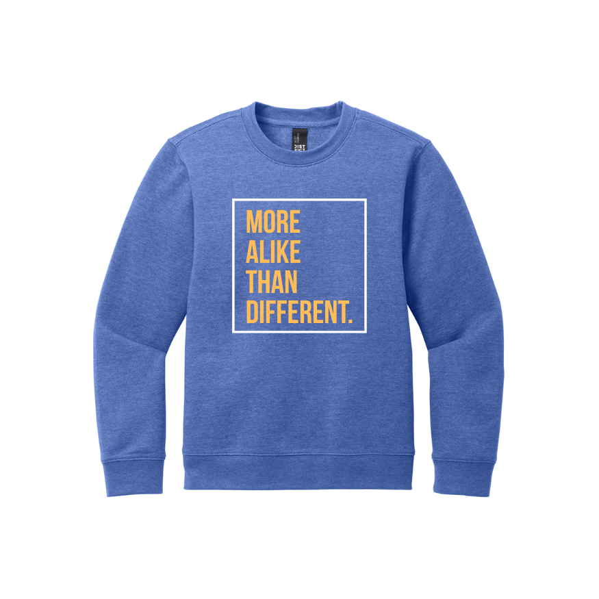 More Alike than Different Crewneck (Youth & Toddler)
