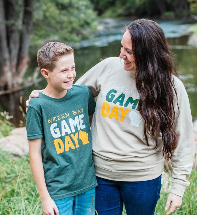 'Game Day' Crewneck - Beige