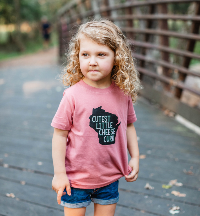 Cutest Little Cheese Curd - Short Sleeve Toddler Tee