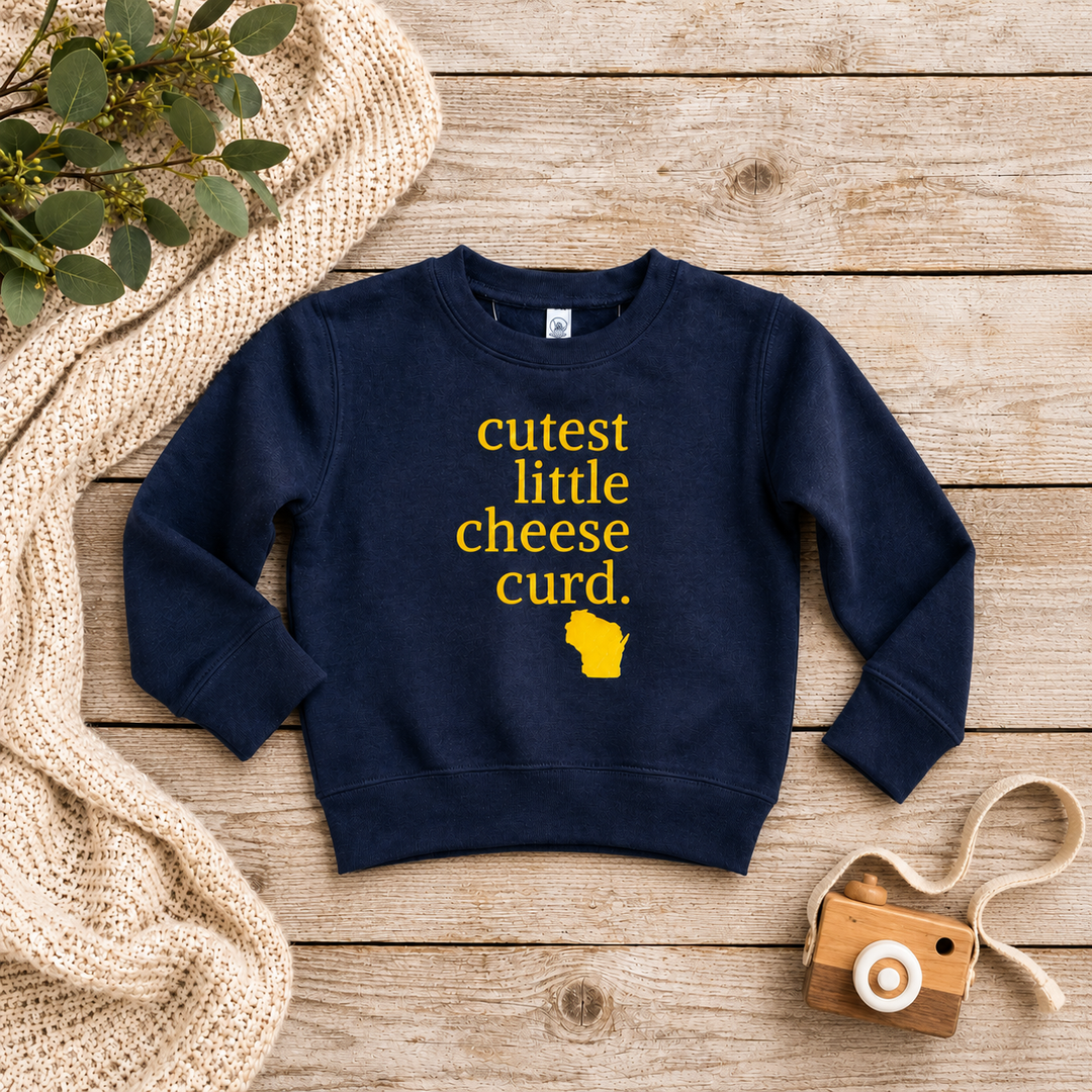 Crewneck - Cutest Little Cheese Curd