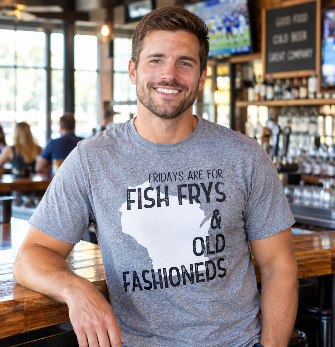 Tee - Fish Frys &amp; Old Fashioneds (Copy)