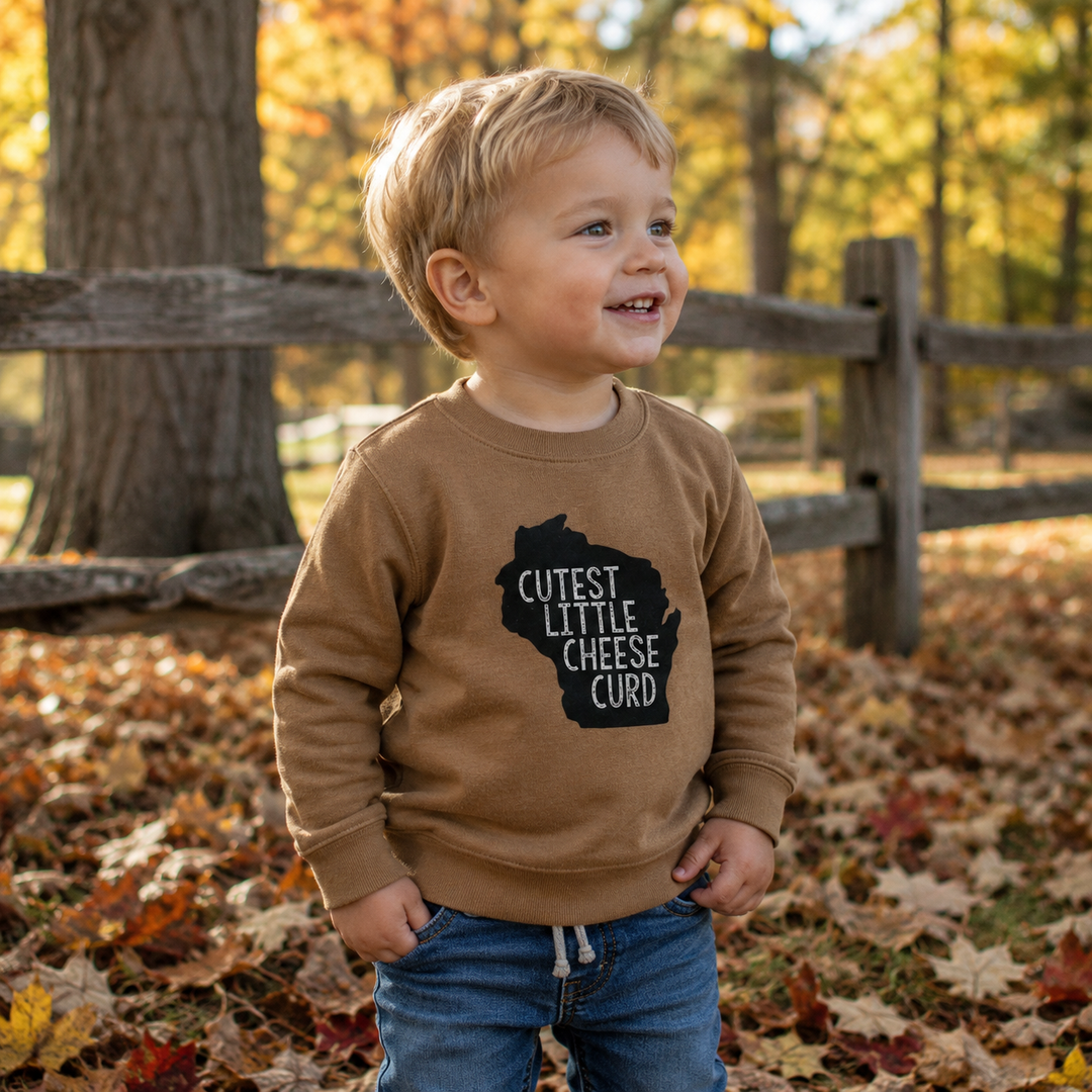 Crewneck - Cutest Little Cheese Curd
