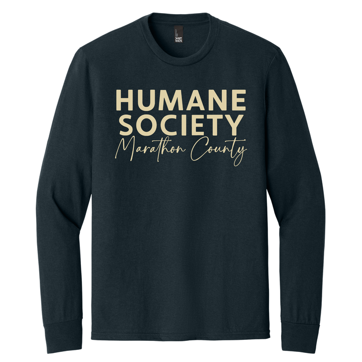 Humane Society Logo Long Sleeve Tee – Unisex