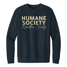 Load image into Gallery viewer, Humane Society Logo Crew – Unisex Fleece
