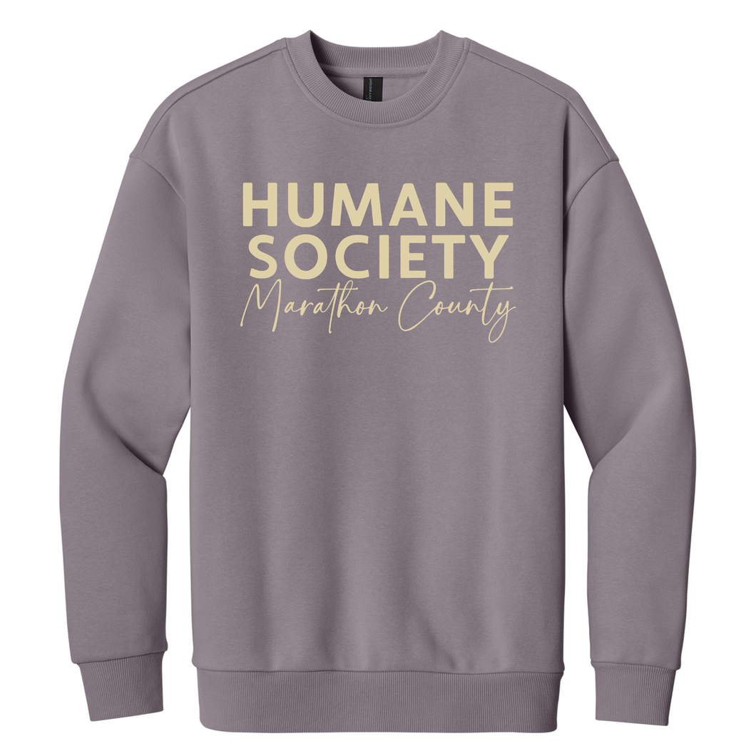 Humane Society Logo Crew – Unisex Heavyweight Fleece