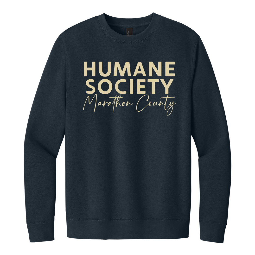 Humane Society Logo Crew – Unisex Fleece
