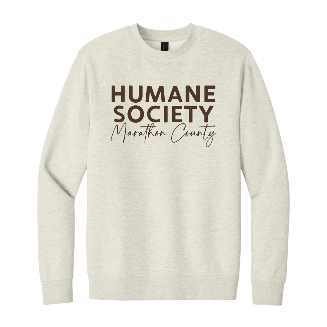 Humane Society Logo Crew – Unisex Fleece