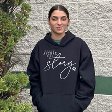 Load image into Gallery viewer, Every Animal Has A Story - Cozy Hoodie
