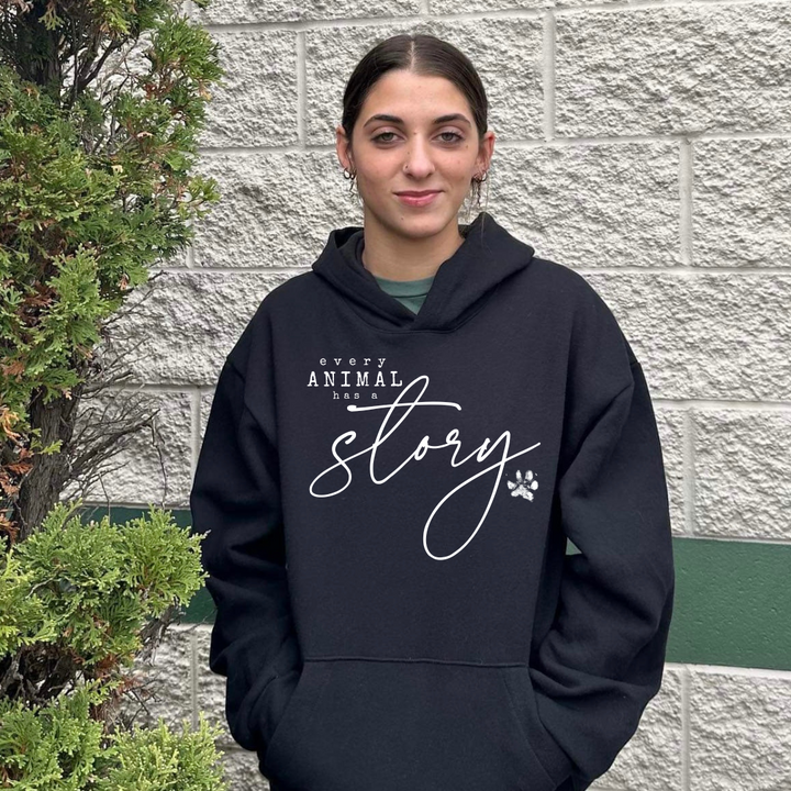 Every Animal Has A Story - Cozy Hoodie - CC