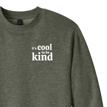Load image into Gallery viewer, It&#39;s Cool to be Kind Crewneck (Adult) *
