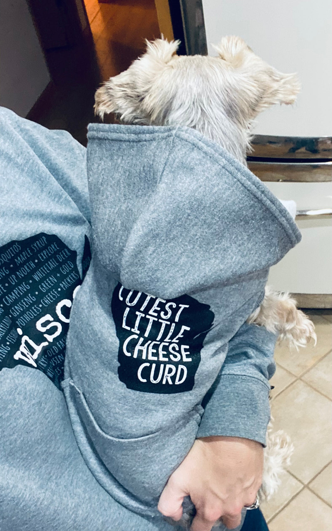 Cutest Little Cheese Curd - Pet Hoodie