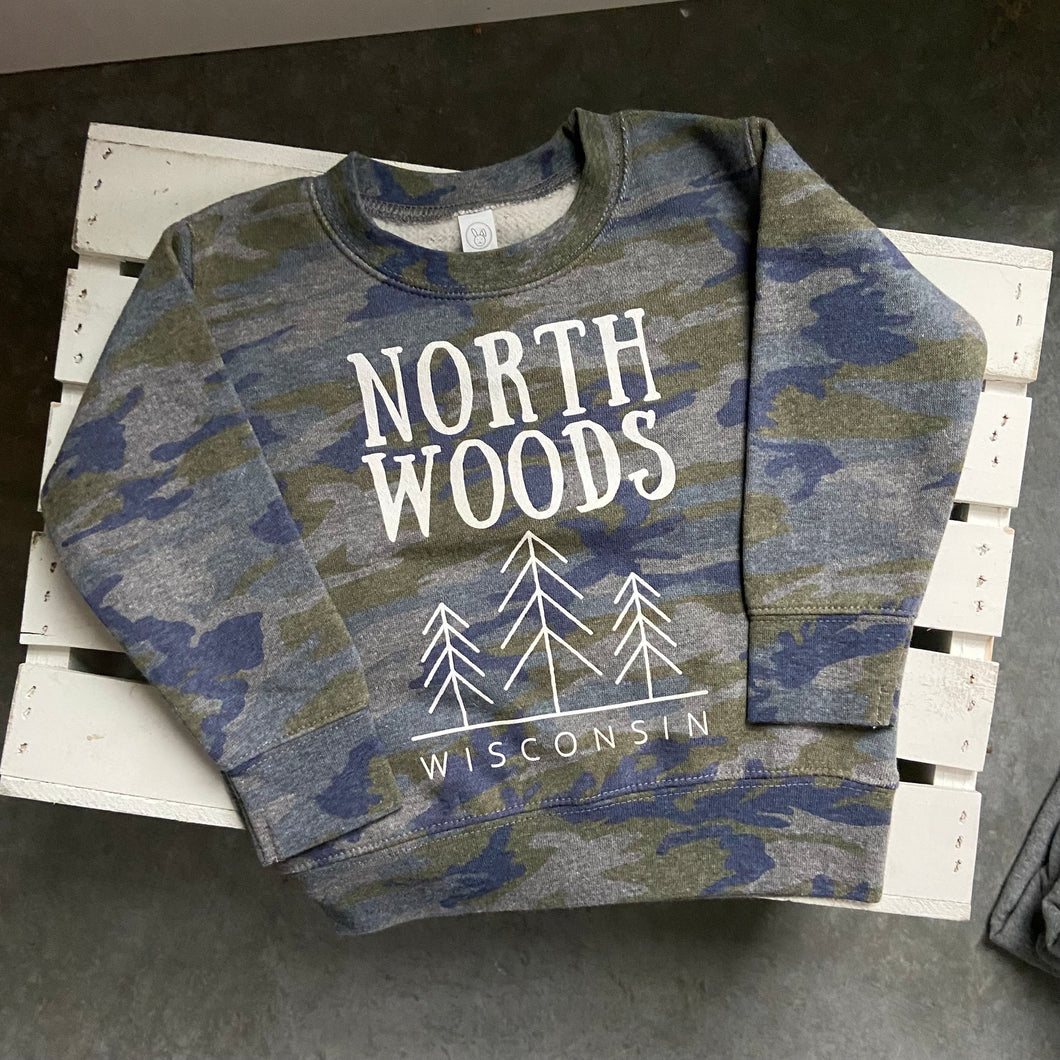 'Northwoods' Toddler Sweatshirts