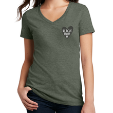 Load image into Gallery viewer, Rescue Mom V-Neck Tee
