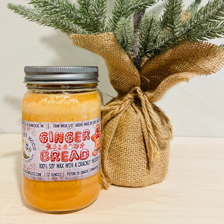 Holiday Candles - 12 oz., Wooden Wick, Soy