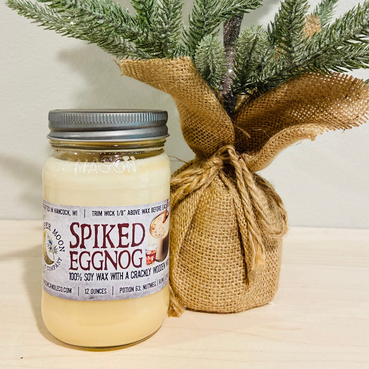 Holiday Candles - 12 oz., Wooden Wick, Soy