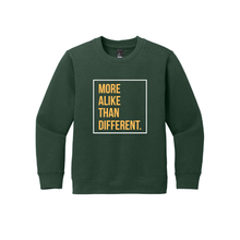 Load image into Gallery viewer, More Alike than Different Crewneck (Youth &amp; Toddler)
