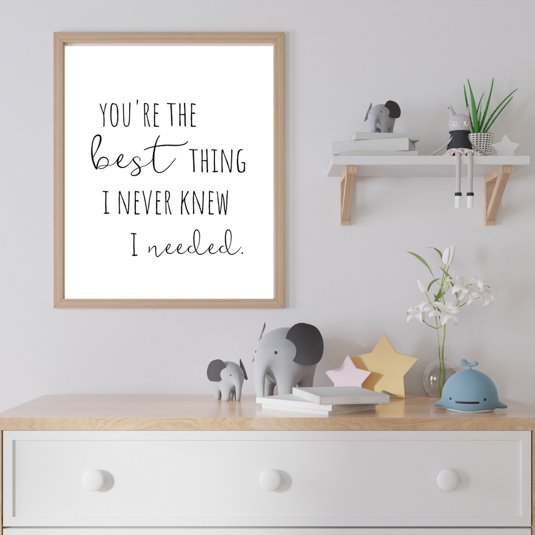 Best Thing - Print
