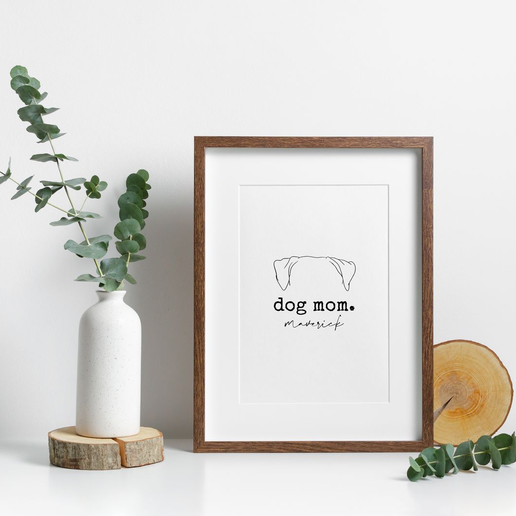 Dog Mom / Cat Mom Print - Customizable!