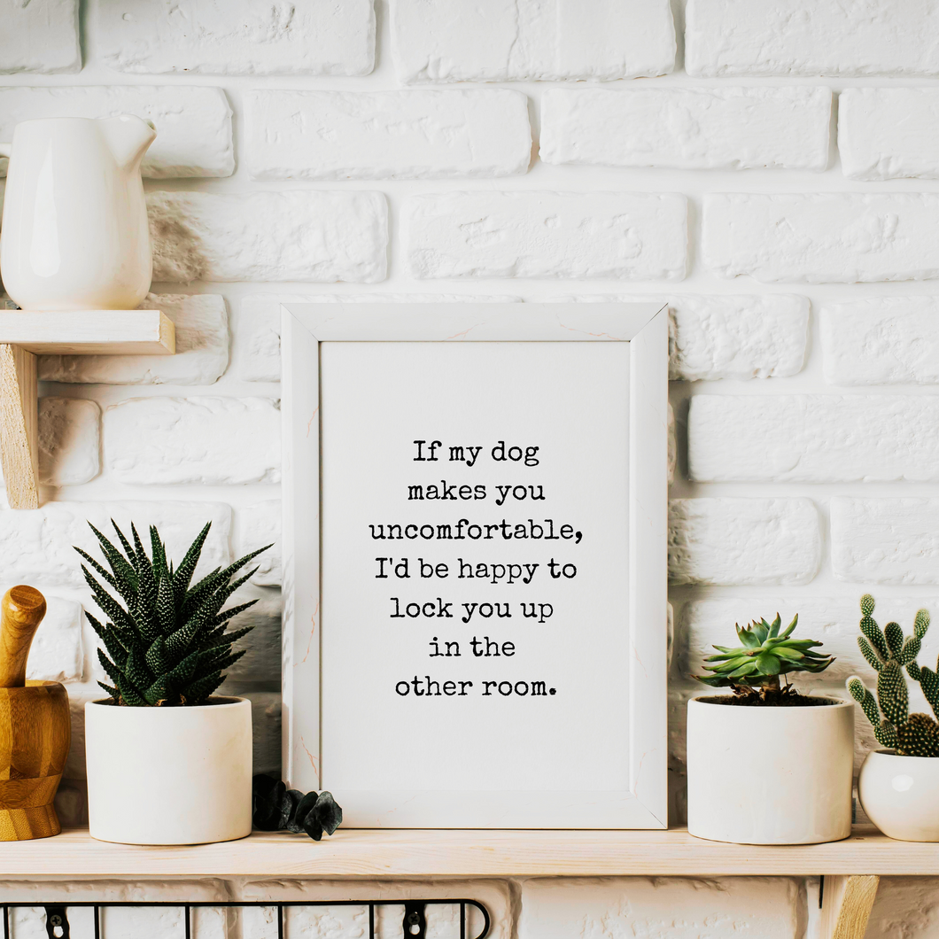 Lock You Up Print