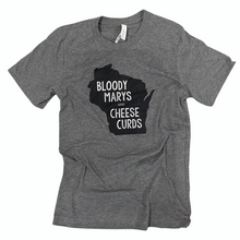 Load image into Gallery viewer, &#39;Bloody Marys &amp; Cheese Curds&#39; Adult Tee

