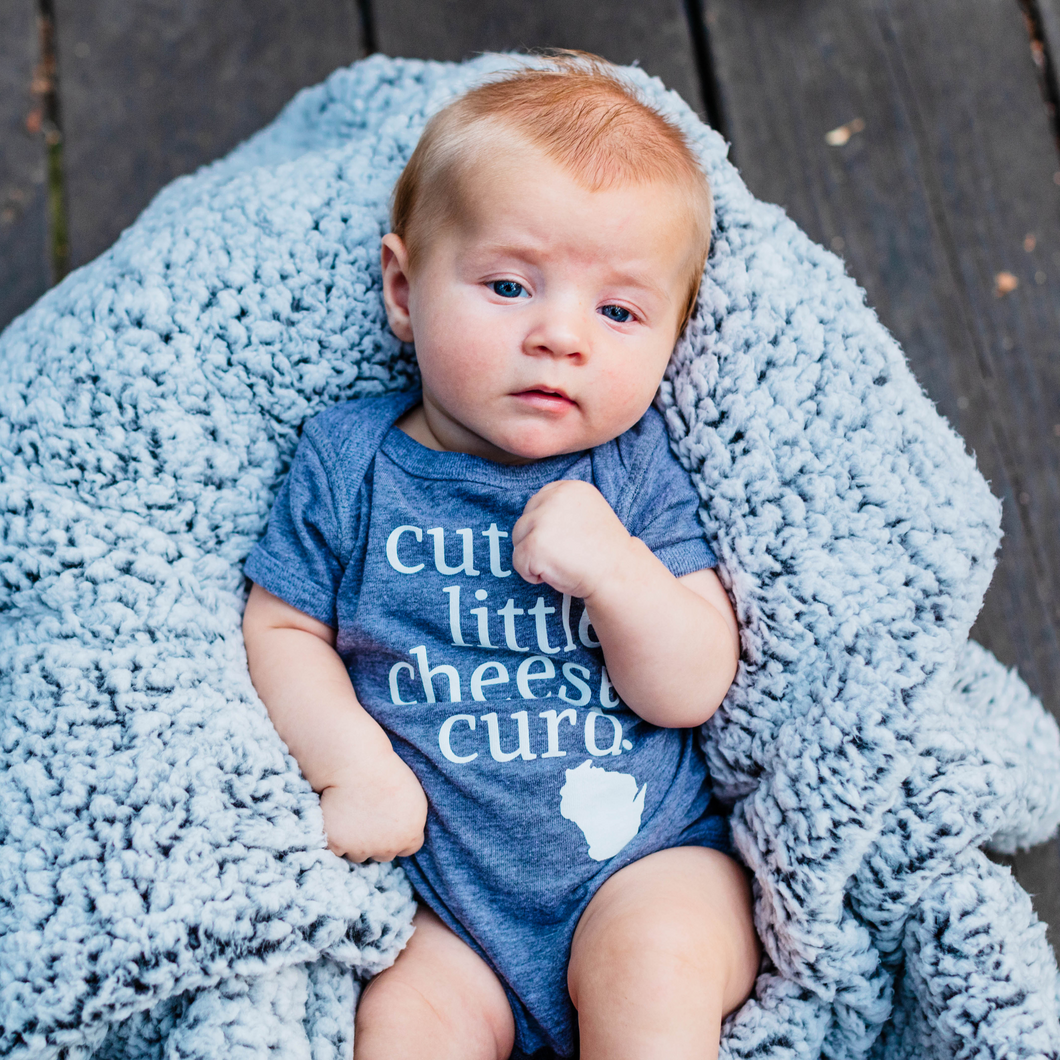 'Cutest Little Cheese Curd' Onesie