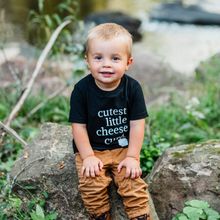 Load image into Gallery viewer, &#39;Cutest Little Cheese Curd&#39; Toddler Tee
